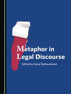 cover image of Metaphor in Legal Discourse